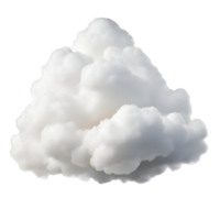 Realistic illustration cloud png