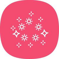 Lights Line Curve Icon Design vector