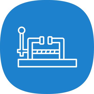 Vice Line Curve Icon Design