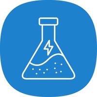 Scientific Line Curve Icon Design vector