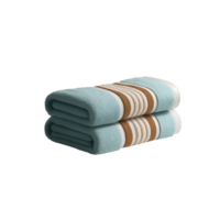 Bath towels isolated on transparent background png