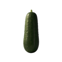 Fresh cucumber isolated on transparent background png