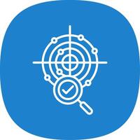 Radar Line Curve Icon Design vector