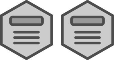infografía elementos línea lleno escala de grises icono diseño vector