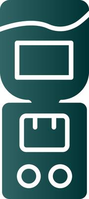 Water Dispenser Glyph Gradient Icon