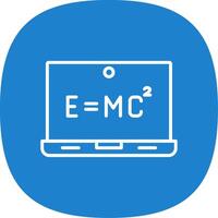 Equation Line Curve Icon Design vector