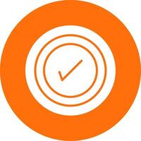 Goals Completion Multi Color Circle Icon vector