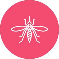 Mosquito Multi Color Circle Icon vector