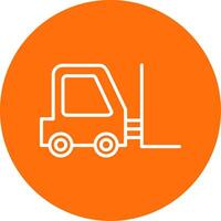 Lifter Multi Color Circle Icon vector