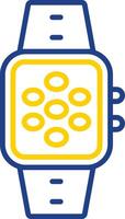 Apps Line Two Colour Icon Design vector