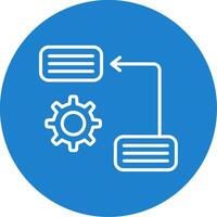 Prioritize Multi Color Circle Icon vector