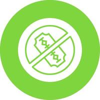 No Blade Multi Color Circle Icon vector