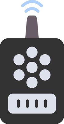 Device Flat Circle Icon