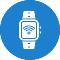 Wi-fi Multi Color Circle Icon vector