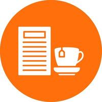 Coffee Manu Multi Color Circle Icon vector