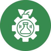 Bioengineering Multi Color Circle Icon vector