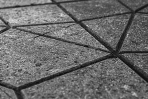 Cement floor with unique texture. Black and white concept. photo