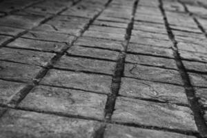 Cement floor with unique texture. Black and white concept. photo