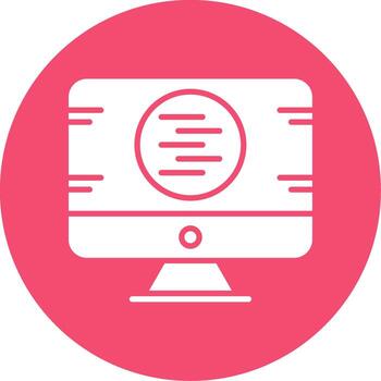 Code Development Multi Color Circle Icon vector