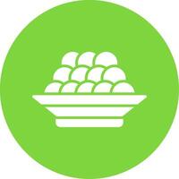 Caviar Multi Color Circle Icon vector
