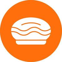 Pie Multi Color Circle Icon vector