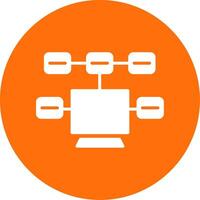 Tasks Multi Color Circle Icon vector