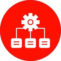 Tasks Multi Color Circle Icon vector