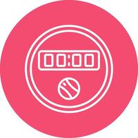 Dial Multi Color Circle Icon vector