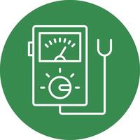 Tester Multi Color Circle Icon vector