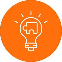Solution Multi Color Circle Icon vector