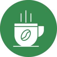Coffee Cup Multi Color Circle Icon vector
