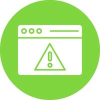 Access Denied Multi Color Circle Icon vector