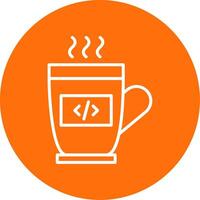 Computing Multi Color Circle Icon vector