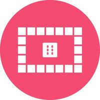 Board Games Multi Color Circle Icon vector