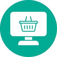 OnMulti Color Circle Shop Multi Color Circle Icon vector