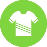 Shirt Multi Color Circle Icon vector