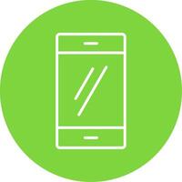 Smartphone Multi Color Circle Icon vector