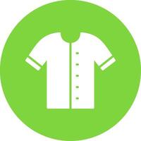 Shirt Multi Color Circle Icon vector