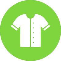 Shirt Multi Color Circle Icon vector