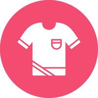 Shirt Multi Color Circle Icon vector