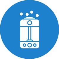 Humidifier Multi Color Circle Icon vector