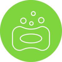 Soap Multi Color Circle Icon vector