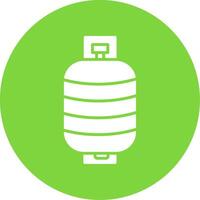 Tank Multi Color Circle Icon vector