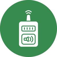 Device Multi Color Circle Icon vector