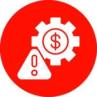 Factory Multi Color Circle Icon vector