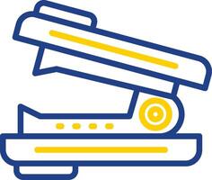 Stapler Remover Line Two Colour Icon Design vector