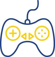 Controller Line Two Colour Icon Design vector