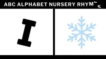 apprendre abc alphabets a B c d rimes pour des gamins garderie rimes a B c d une à z video