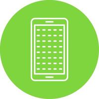 E Learning Multi Color Circle Icon vector