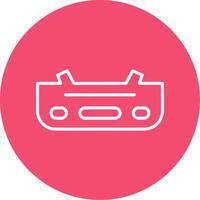 Bumper Multi Color Circle Icon vector